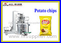 Automatic potato chip weighing filling packaging machine line