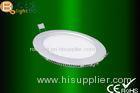 3000lm Ultra Brightness Recessed Round LED Panel Light For Station AC 100 Volt