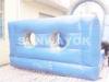 adult Two Lane inflatable bouncy castles obstacle course With 0.55 mm PVC Tarpaulin