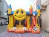 Cartoon Commercial Park Inflatable Combos Boncers With Slide For Rental