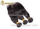 Black Straight Cambodian Human Hair extensions Double Wefted 100g / Bundle