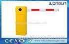 RS485 Transition Interface Traffic Barrier Gate For Shopping Parking Lot