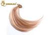 Salon Natural Straight Malaysian U Tip Hair Extensions Piano Color