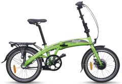 Electric bike folding model with frame battery