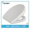 Popular ergonomic soft close duroplast toilet seat cover