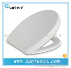 Popular ergonomic soft close duroplast toilet seat cover
