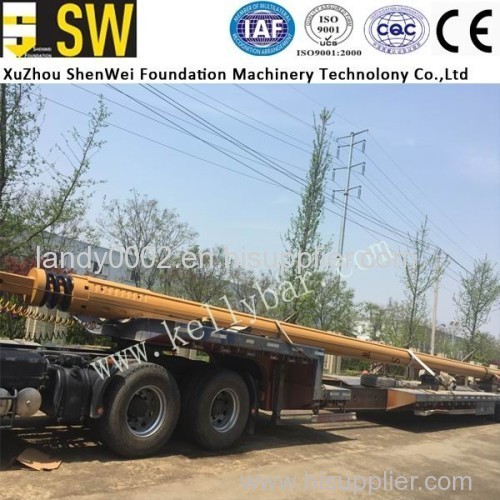 Shenwei Interlocking kelly bar for bored piles rotary drilling rig