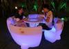 Glow LED Bar ChairsLithium Battery PE Waterproof For Mall / Park