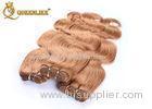 Thick Weft 100% Unprocessed Human Hair 27 Color Single Drawn Brazilian Body Wave