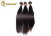 Natural Black Peruvian Human Hair Bundles For Hairdressing Salon