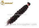 1B# 22 Inch Deep Wave Peruvian Human Hair 100% Unprocessed Virgin Hair