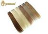 Straight Human Hair Weave Peruvian Human Hair Bundles #8 Color Full Cuticle