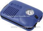 Blue Multi Function Air Compressor 12V Tire Inflation 10FT Cord With Cigarette Lighter Plug