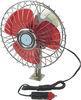 Red And Silver Chrome Car Cooling Fan12V / 24V For Vehicle