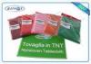 Red Green Orange Spunbond Non Woven Tnt Tablecloth With OEKOTEX Certificate