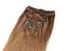 Pre-bonded Brazilian Tangle Free Clip In Hair Extension Straight 24 inch human Hair