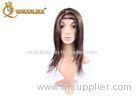 100% Brazilian 1b / 8 Lace Front Human Hair Wigs No Chemical