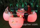 Fashion Durable Outdoor Chairs And Stools Illuminated Led Furniture