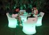 Waterproof Light up LED Bar Chair Stools for Events with 16 colors changeable