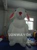 Airtight White Inflatable Advertising Rabbit With Two Coated Side/Airtight Inflatable Model Of Cut