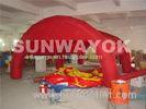 Custom UL fire resistance Nylon Inflatable Tent For exhibition With Brand printing
