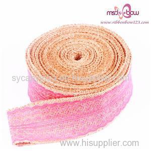 Jute Ribbon With Iron Edge