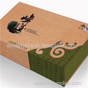 Customized Kraft Cardboard Packaging Carton Packing Box