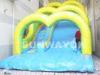 Custom Commercial Giant inflatable bounce house water slide For holiday event