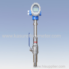insertion type electromagnetic flow meter welding connection
