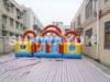 Double And Quadruple Stitched Inflatable Obstacle Course For Children