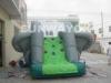 EN71 Elephant Head Commercial Inflatable Slide For Outdoor Entertainment