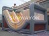 Renting PVC Kids Giant Pirate Double Inflatable Dry Slide For Garden