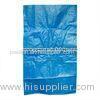Durable Blue PP Woven Bags for Packing Chemicals / Industrial Polypropylene Sacks
