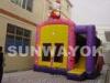 7M x 5M x 3.5M Colouful Inflatable Combo Bouncers With bounce house