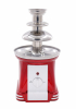 stainless steel tower mini 3 tier chocolate fondue fountain maker