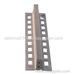 Tile floor Aluminum control joint in building materials