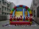 Funny large Commercial Inflatable Slide With Obstacle Course For Children