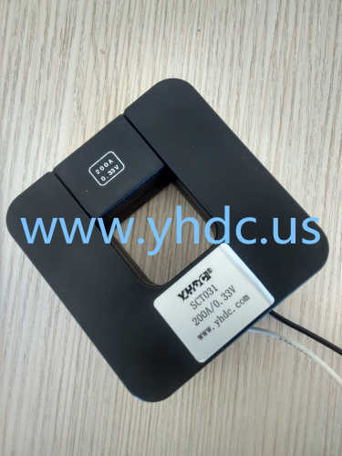 YHDC Manufacturer Split Core Current Transformer Input:0-300A Output:0.33V Black