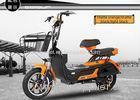 Electric Motor Scooter 3-speed Hydraulic Front Fork With Alarm LED Headlight 350W 14 Inch wheel E-bi
