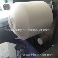 Raw White Polyester Thread In Dying Cone