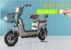 Tool Box Front Electric Moped Scooter 500W With LED Headlight Digital Speedmeter