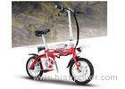 Colorful 48V 200W Folding Electric Bicycle With Front Rear Disc Brake