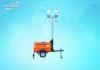 230V Diesel Generator Set Construction Light Towers Mechanical Mast