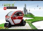 Smart Electric 3 Wheel Mini Car 300kg Max. Loading 36T Hydraulic Front Fork