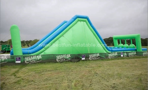 Insane 5K Inflatable Obstacle Course Finish Line