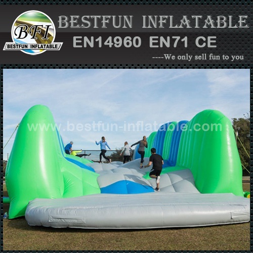 Insane Inflatable Jump Around Obstacle Course