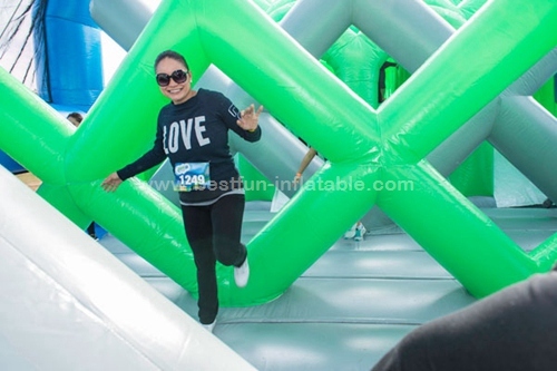 The Mad House Inflatable Obstacle Course