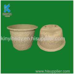 Customized new style paper flower pot and paper pulp mini flower pot