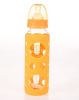 240ml Standard straight glass protective feeding bottle