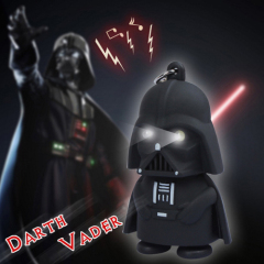 LED Darth Vader Sound Keychain